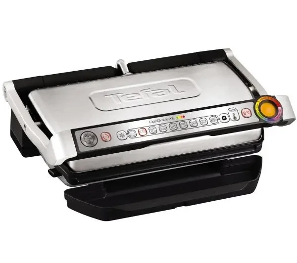 Контактний електро гриль TEFAL OptiGrill + XL Silver GC722D34 Сток! Без паковання!