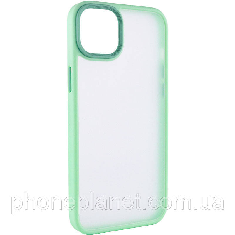 TPU+PC чохол Metal Buttons для Apple iPhone 14 (6.1"), фото 1