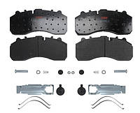 Комплект гальмівних колодок, дисковий гальмо ( для супортів Knorr SB/SN ) ( TRW ) GDB5067