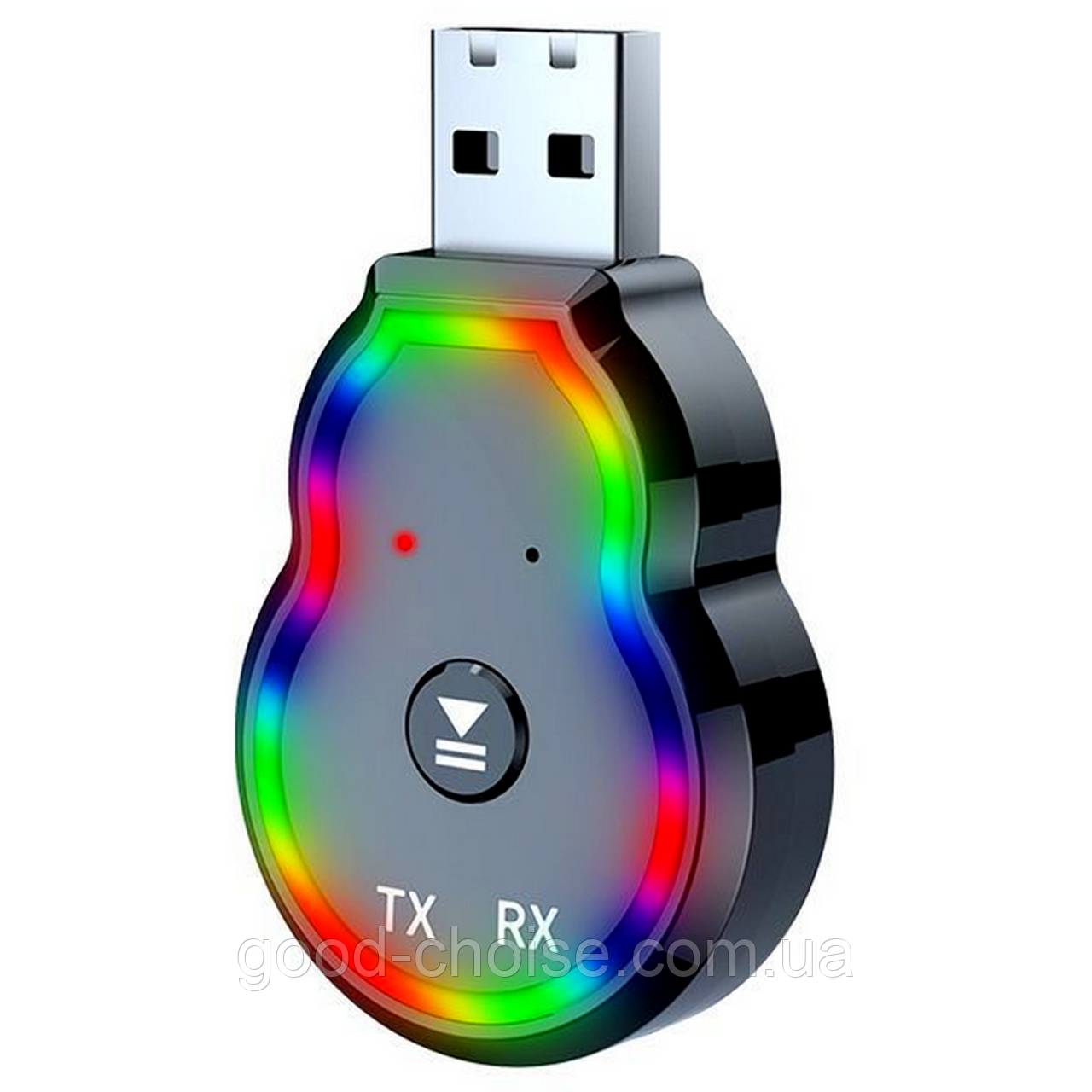 USB Bluetooth 5,3 передатчик 2в1, Q2 / Блютуз приемник-передатчик / Bluetooth приемник / Аудио-адаптер, фото 1