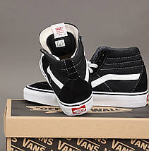 Високі кеди Vans Old Skool SK8-HI чоловічі кеди vans, vans кеди жіночі, ванс олд скул унісекс, фото 3