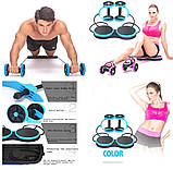 Універсальний тренажер Multifunction Abdominal Wheel, фото 4