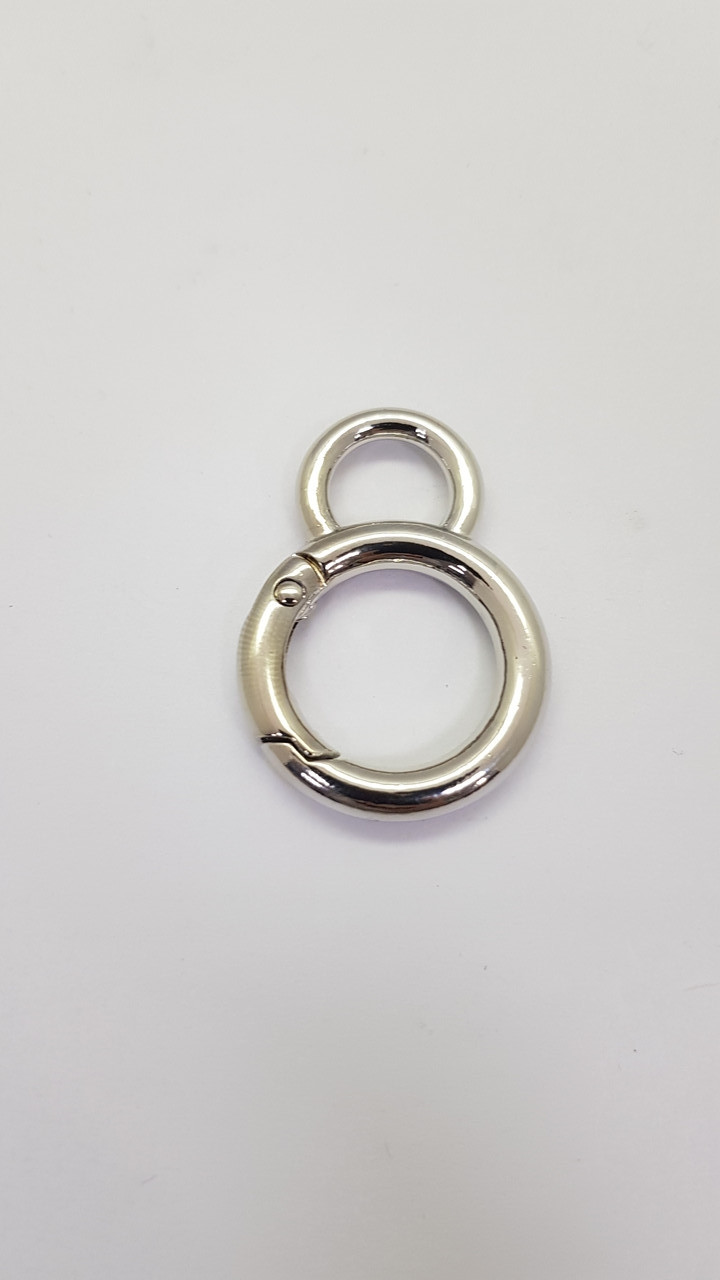 Кольцо-карабин Металлическое для Сумок, Никель 40 Мм — Купить Недорого ...