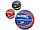 М'яч баскетбольний Spalding Official GR No7, гума, різн. кольори синій з червоним, фото 2