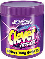 Средство против пятен Clever Attack 750 г Color (5900308777053)