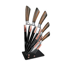 Набір кухонних ножів Maestro MR-1414 6 предметів з підставкою (2_011654)