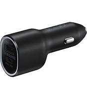 Автомобільний ЗУ Samsung 40W Car Charger U+C (EP-L4020NBEGRU) Black