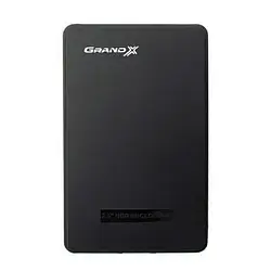 Зовнішня кишеня для диска Grand-X HDE22 Black