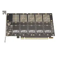 Контроллер Frime WCH382L (ECF-PCIEtoSSD010) PCI-E-5xM.2 (B Key)