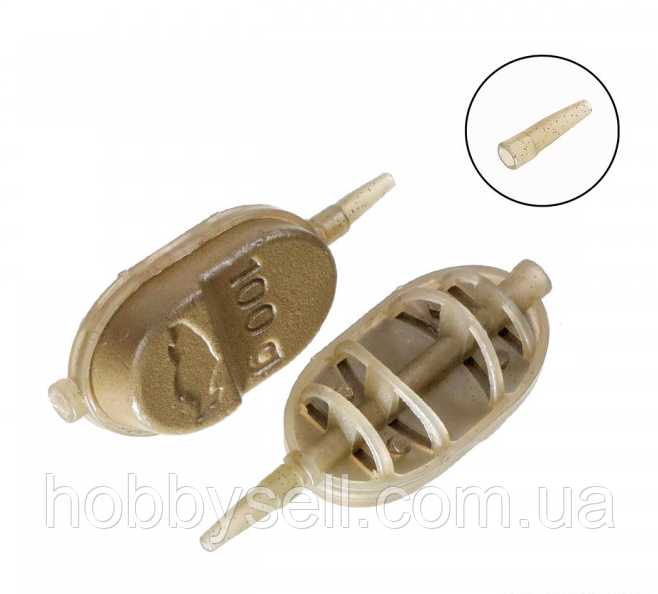 Флет годівниця 100 г Classic (Годівниця Flat проф-монтаж), фото 1