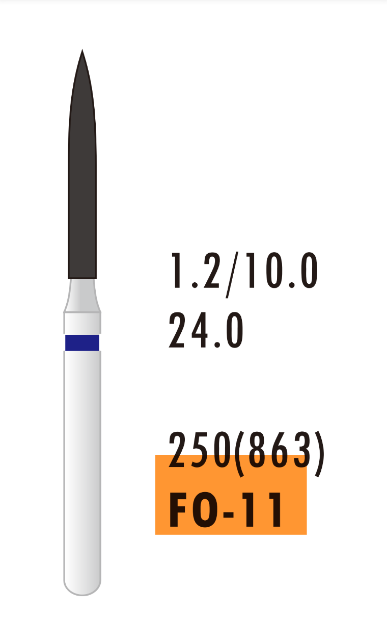 Бор алмазний  FO-11  (1шт)
