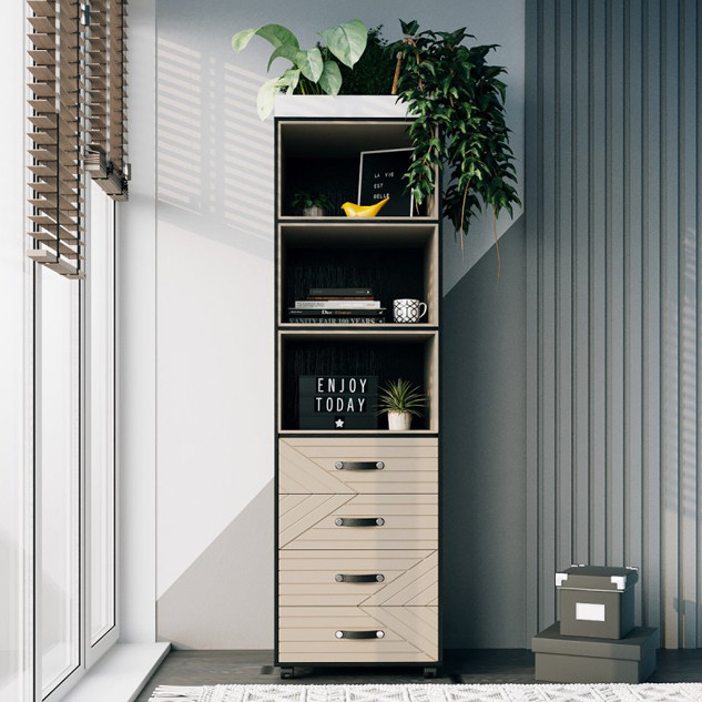 Стелаж "Марокко" Чорний