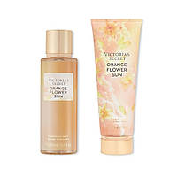 Набор мист и лосьон для тела Orange Flower Sun Victoria’s Secret оригинал