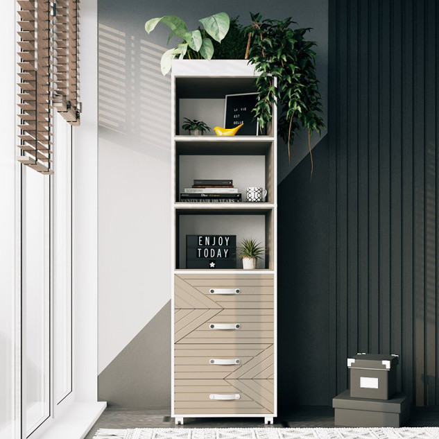 Стелаж "Марокко" Білий, фото 1