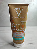 Солнцезащитное увлажняющее молочко для кожи лица и тела SPF 50+Vichy Capital Soleil Solar Eco-Designed Milk