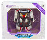 Дитяча іграшка Tobot V Трансформер Тобот В Ві Поштова машина 12 см, фото 2