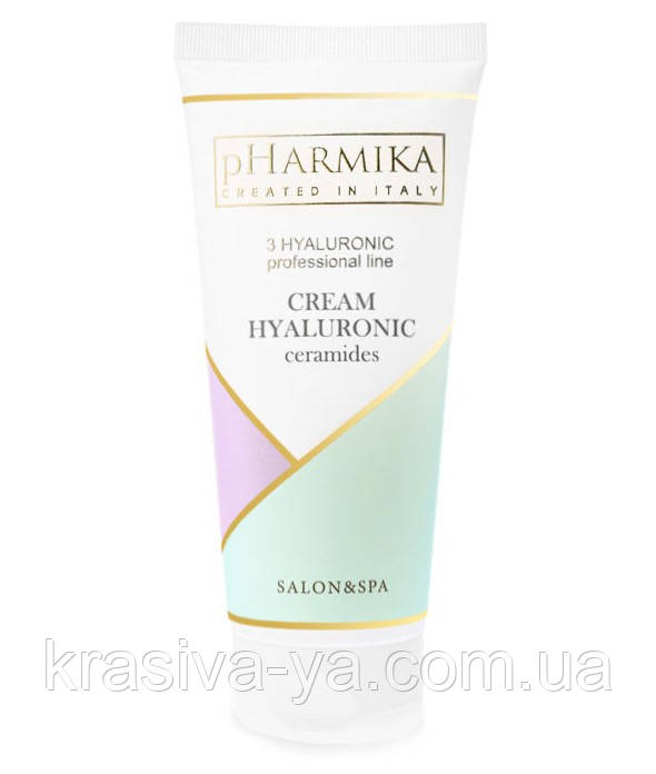 Крем зволожуючий з гіалуроновою кислотою та керамідами Cream Hyaluronic Ceramides, 200 мл
