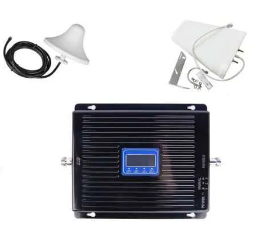 Комплект для посилення сигналу голосового зв'язку 2G/3G/4G Репітер Aspor 900/1800/2100/2600 МГц
