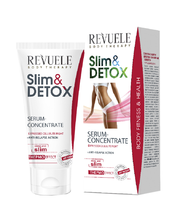 Сироватка-концентрат для боротьби із запущеним целюлітом Revuele Slim & Detox 200 мл