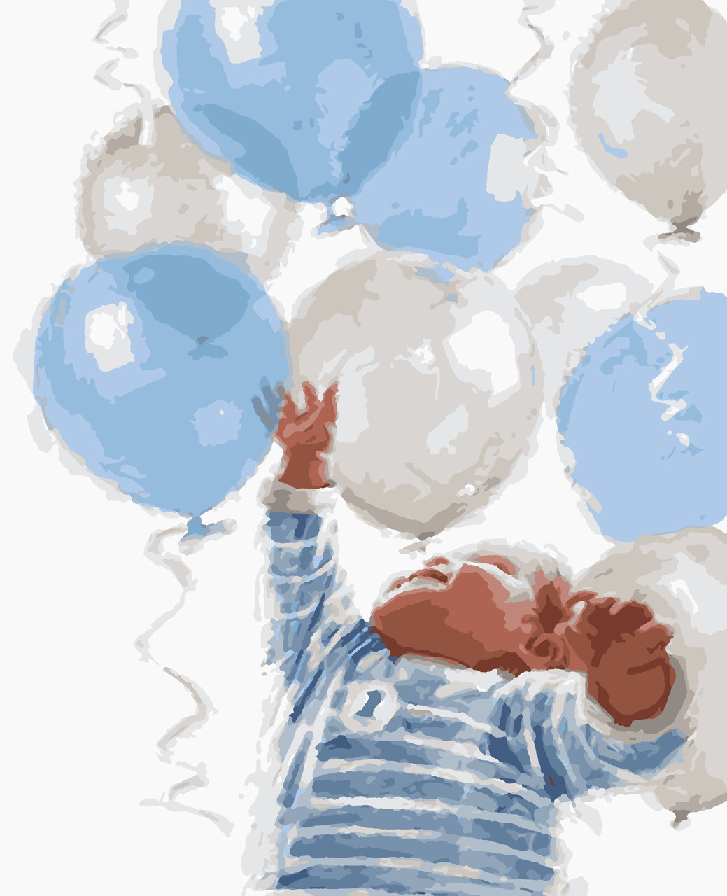 Картина за номерами "Бавовна" 50*60 см