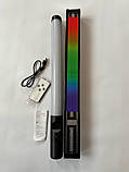 Селфі стик, Лампа LED для селфі led stick RGB 50 см (Без дисплея), фото 4