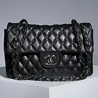 Chanel 2.55 Total Black 25 х 16 х 7 см
