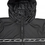 Чоловіча Куртка Nike M NSW REPEAT SYN FILL JKT Чорний XL (DX2037-010 XL), фото 3