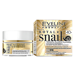 Крем-концентрат проти зморщок із муцином равликів Eveline Cosmetics Royal Snail 40+