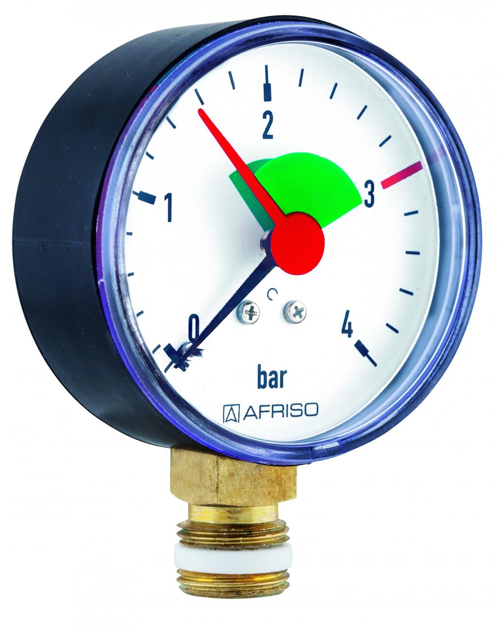 63910 манометр HZ 63 0-4 бар 3/8" рад. (ID#1807168729), цена: 607.50 ...