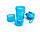 Шейкер спортивний SmartShake Original2GO 600ml Neon Blue, фото 3