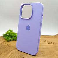 Оригинальный матовый чехол-накладка Silicone Case IPHONE 14 Pro Light Purple