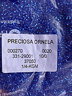 Бисер чехия Preciosa упаковка 10 грам 37050 голубой