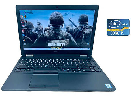 Ноутбук Б-клас Dell E5570/15.6"/Core i5-6200U 2 ядра 2.3GHz/8GB DDR4/128GB SSD/HD Graphics 520/Win10/Webcam, фото 2