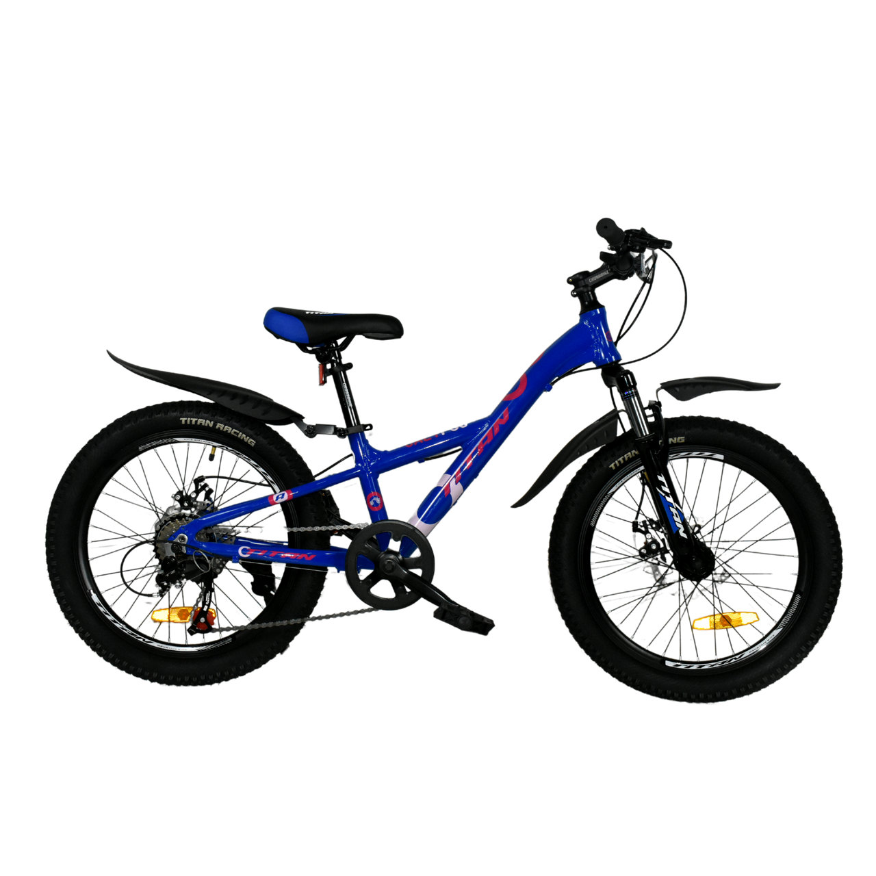 Велосипед Titan Calypso 20"10" Синій Рожевий