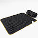 Масажний килимок Аплікатор Кузнєцова + валик масажер для спини/шиї/ніг/стоп OSPORT Lite ECO 50 (apl-026), фото 5