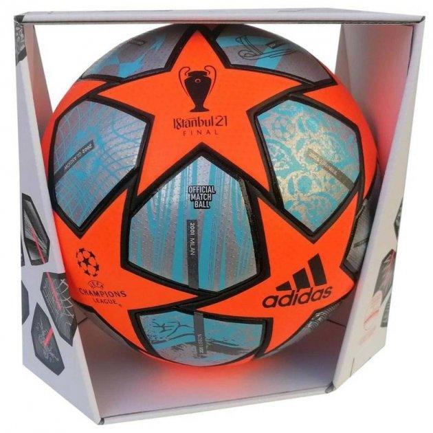 Футбольний м'яч офіційний Adidas Finale 21 OMB Winter GK3475