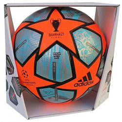 Футбольний м'яч офіційний Adidas Finale 21 OMB Winter GK3475