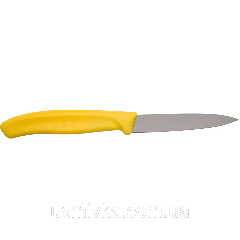 Victorinox ніж для різання овочів Paring knife, Swiss Class, 6.7606.L118 yellow, 8 cm, фото 1