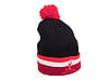 Чорна шапка з баскетболістом із червоними смужками, фото 2