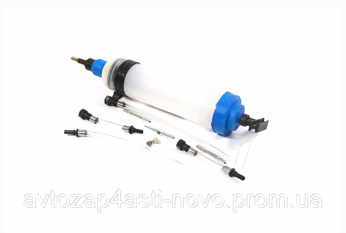 Шприц прозрачный для откачки технических жидкостей и масел 1500мл AXXIS ...