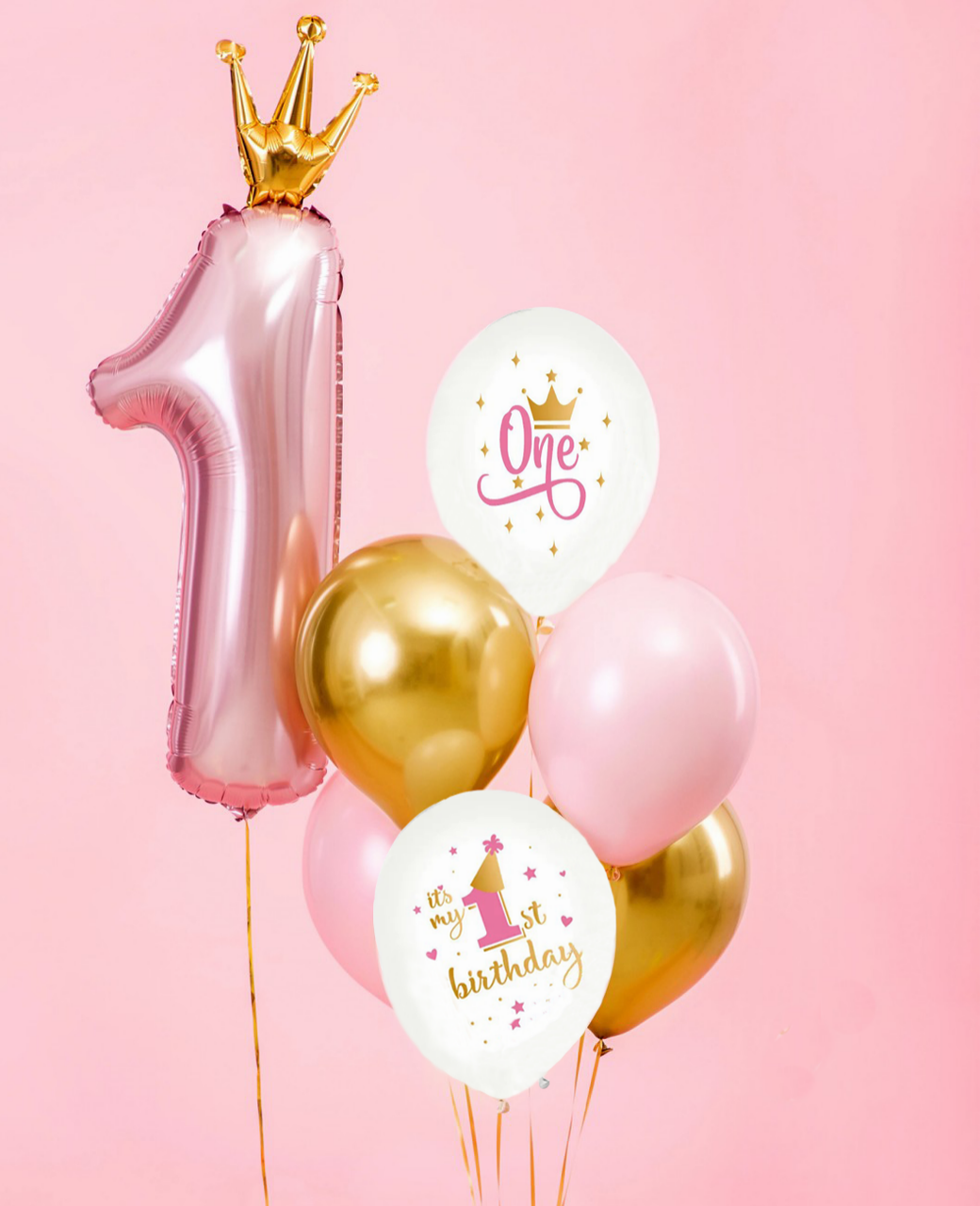 Набір із кульок на виписку | Baby Girl Королева