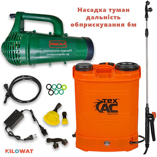 Купить Опрыскиватель аккумуляторный Tex.AC ТА-03-460 с турбо насадкой ...