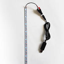 LED лінійка для рослин з USB-кабелем LT SMD2835 72led 20W 12V IP20 повний спектр phyto-complect-1, фото 2