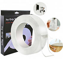 Кріпильна стрічка Ivy Grip Tape Original 5 м Двостороння Прозора