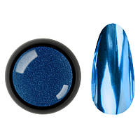 Зеркальная втирка для ногтей Designer 09 (голубой)