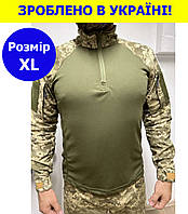 Тактическая рубашка убакс ubacs мужская боевая военная для ЗСУ размер XL цвет пиксель 5254