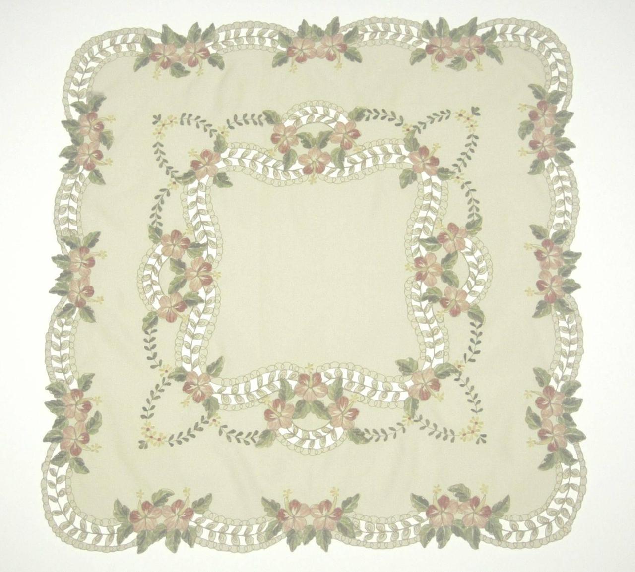 Серветка 80*80 рожевий Elegant Lux 572