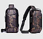 Чоловіча сумка Crossbody Oxford хакі, фото 3