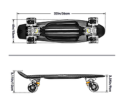Скейт Пенні Борд Penny Fish Skateboards Mint 22", фото 2