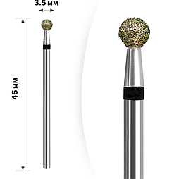 Фреза алмазна MART чорний шар діаметр 3.5 мм